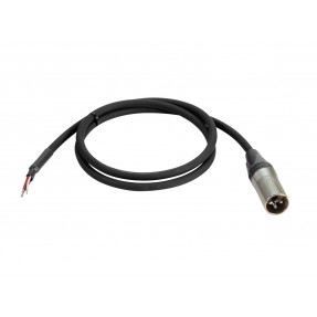 PSSO DMX cable XLR 3pol male/cable wires - 1