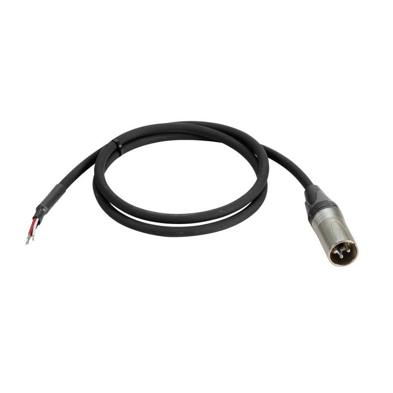 PSSO DMX cable XLR 3pol male/cable wires - 1