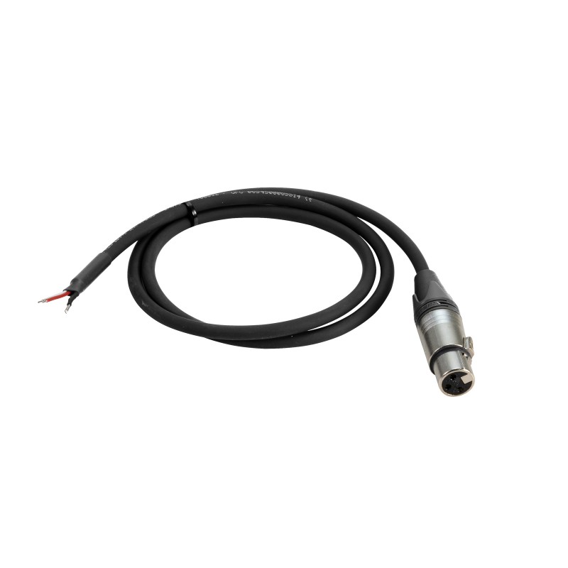 PSSO DMX cable XLR 3pol female/cable wires - 1