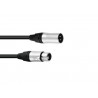 PSSO XLR cable 3pin 1.5m bk Neutrik - 1