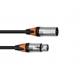 PSSO XLR cable COL 3pin 3m bk Neutrik - 1