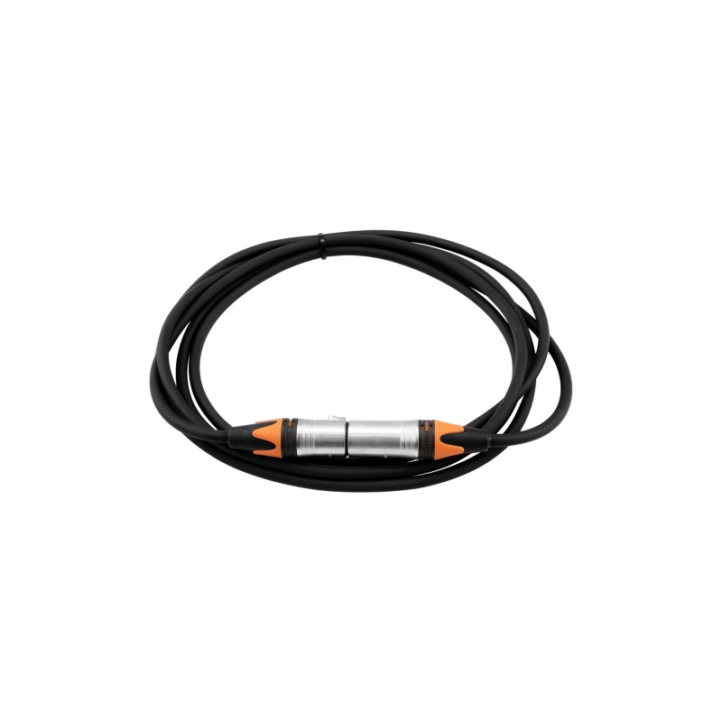 PSSO XLR cable COL 3pin 3m bk Neutrik - 2