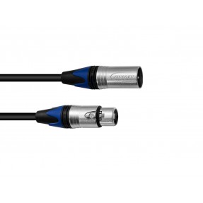 PSSO XLR cable COL 3pin 5m bk Neutrik - 1