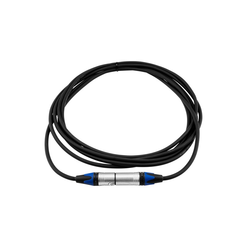 PSSO XLR cable COL 3pin 5m bk Neutrik - 2