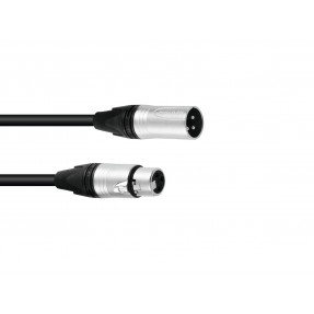 PSSO XLR cable 3pin 7.5m bk Neutrik - 1