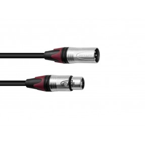 PSSO XLR cable COL 3pin 7.5m bk Neutrik - 1