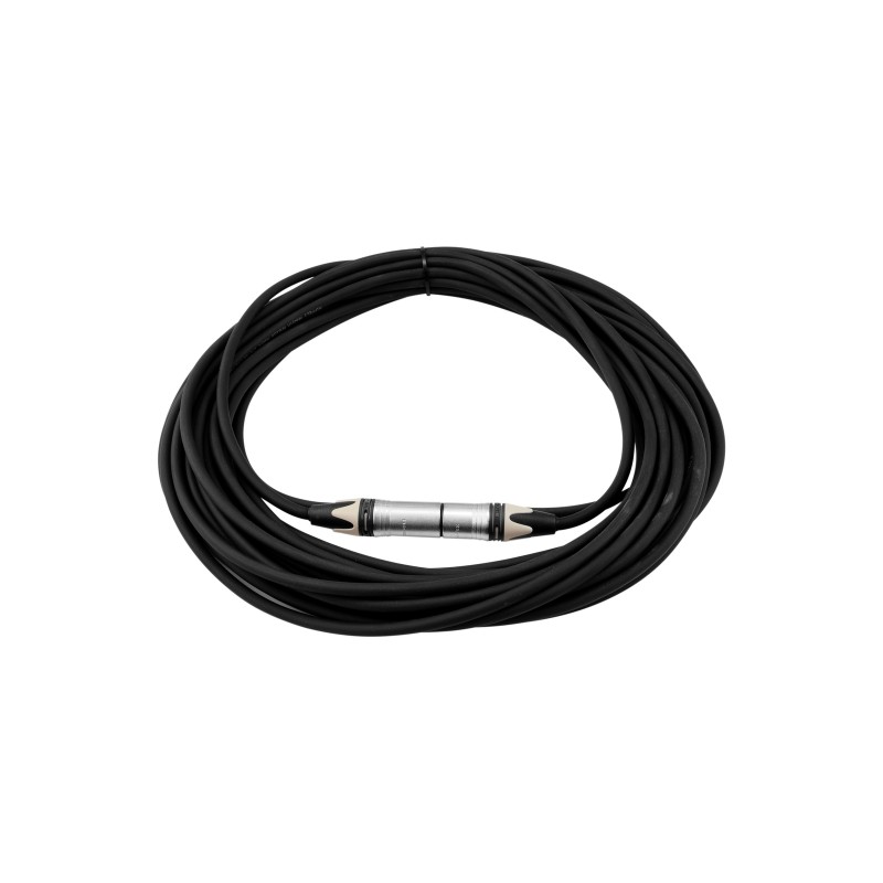 PSSO XLR cable COL 3pin 15m bk Neutrik - 2