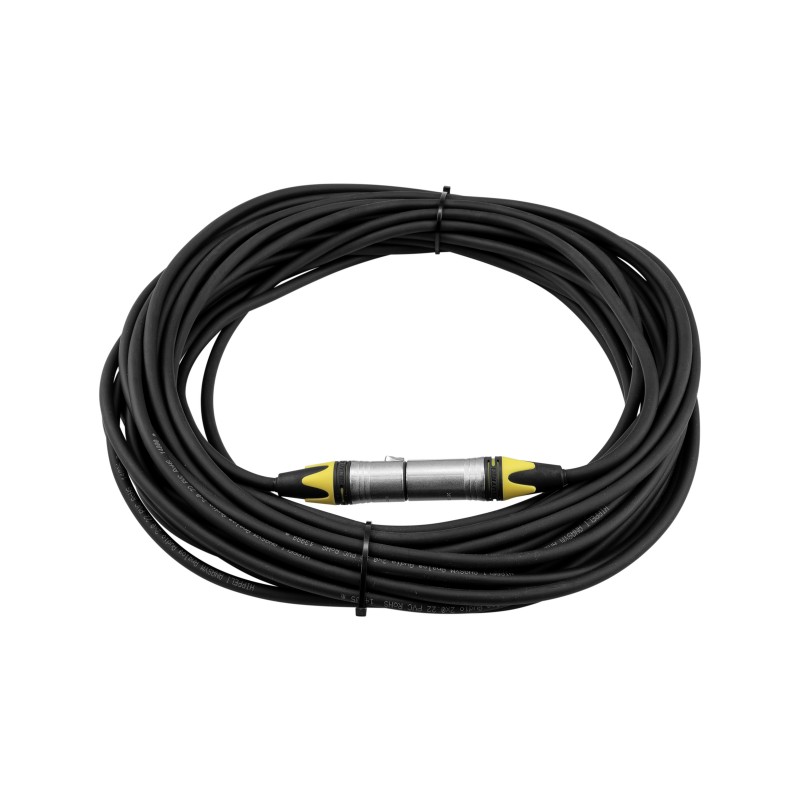 PSSO XLR cable COL 3pin 20m bk Neutrik - 2