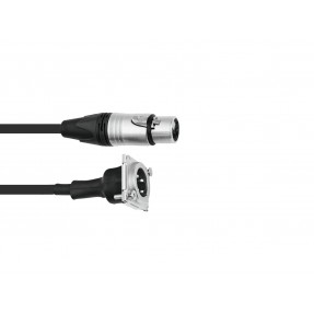 PSSO Patch Cable XLR(F)/XLR(M) S 1m bk - 1