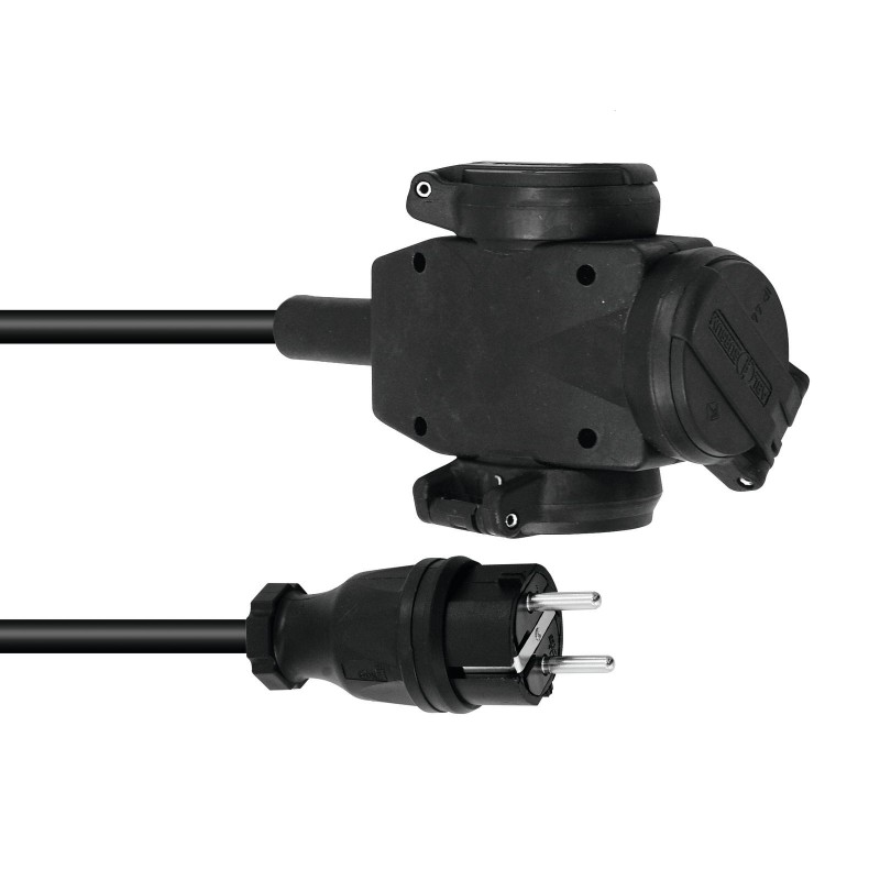 PSSO Extension 3x2.5 15m 3-fold bk - 1