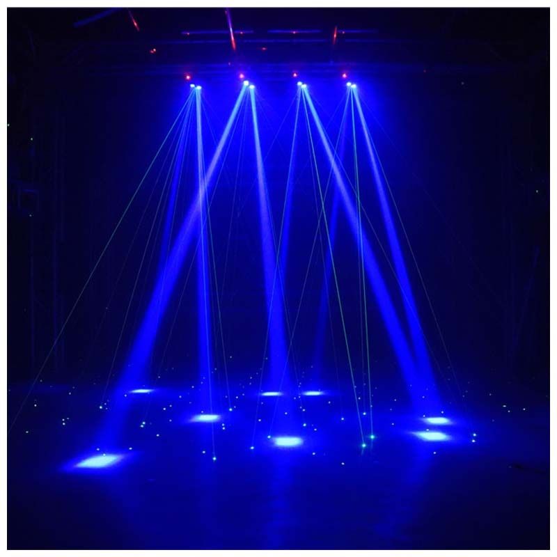 LIGHT4ME SPIDER STROBO LASER - efekt LED, multiefekt disco - 15
