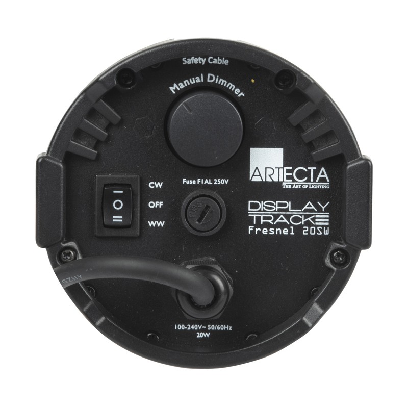Artecta A0320140 - Display Track Fresnel 20 SW (black) - 2