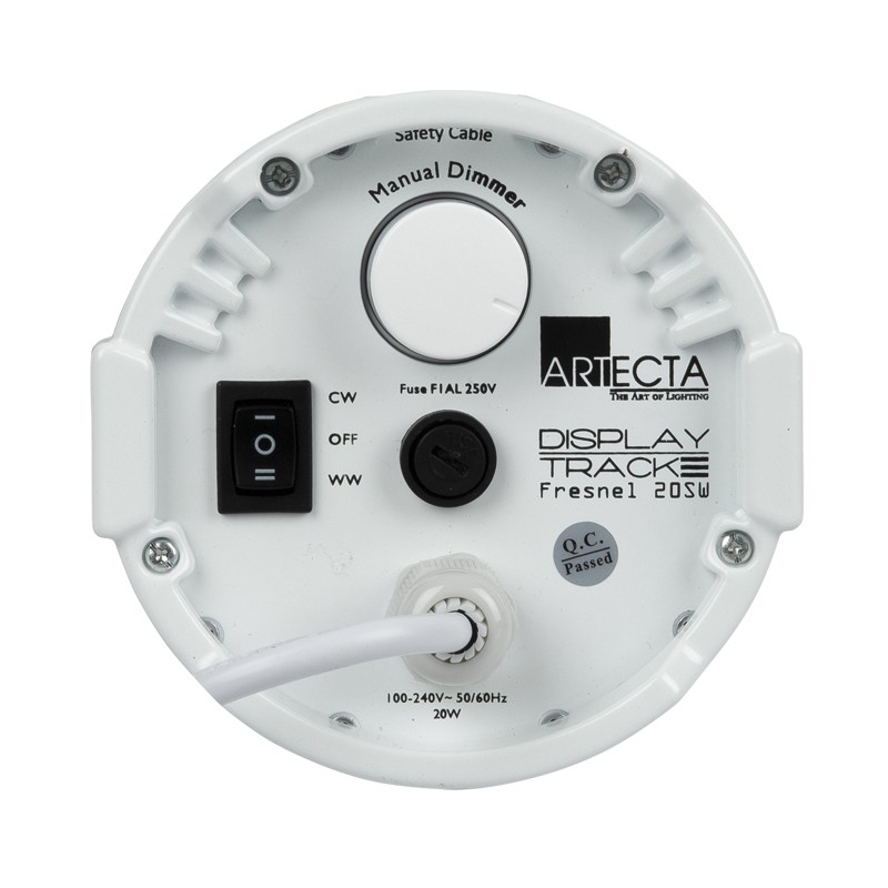 Artecta A0320141 - Display Track Fresnel 20 SW (white) - 2