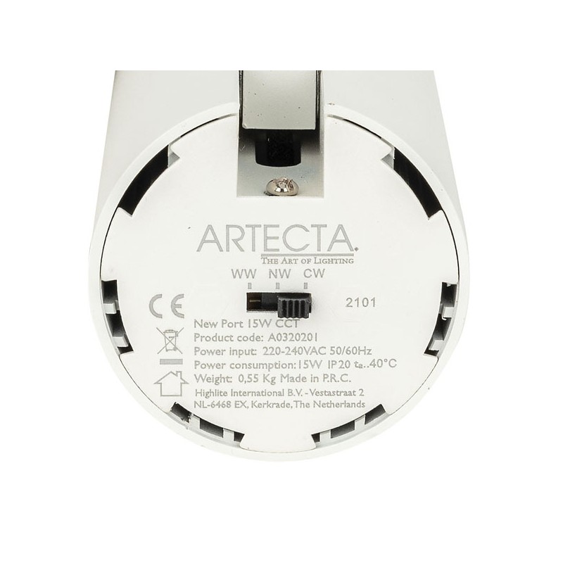 Artecta A0320201 - New Port 15 W CCT 38° (white) - 4