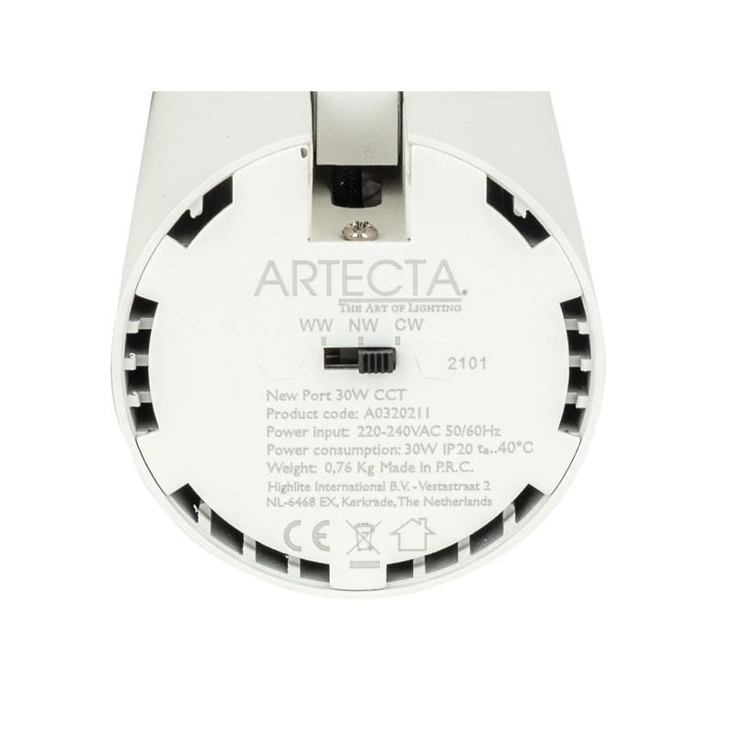 Artecta A0320211 - New Port 30W CCT 38° (white) - 4