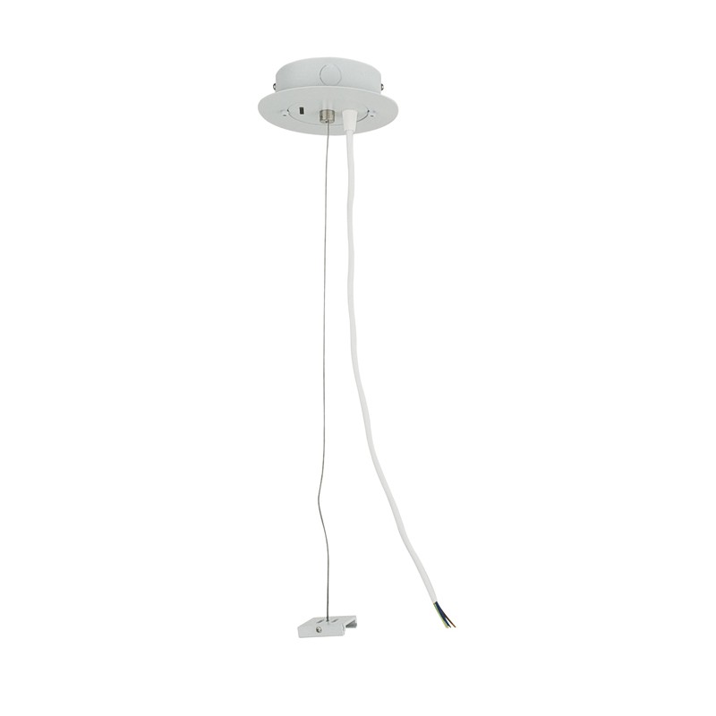 Artecta A0333822 - 3-Phase Ceiling Suspension Kit with 230V AC wire (white) - 1