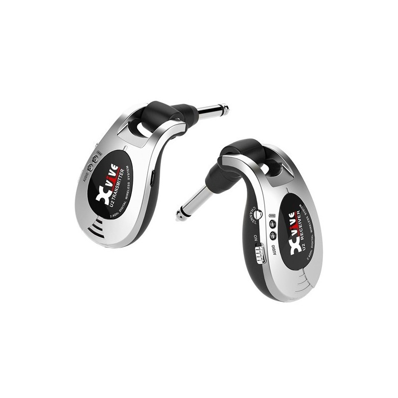 Xvive U2 Guitar Wireless System Silver - system gitarowy