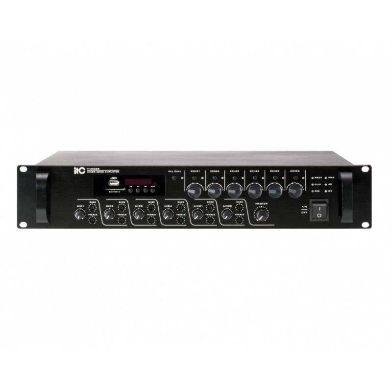 ITC AUDIO TI-5006S - centrala nagłośnieniowa