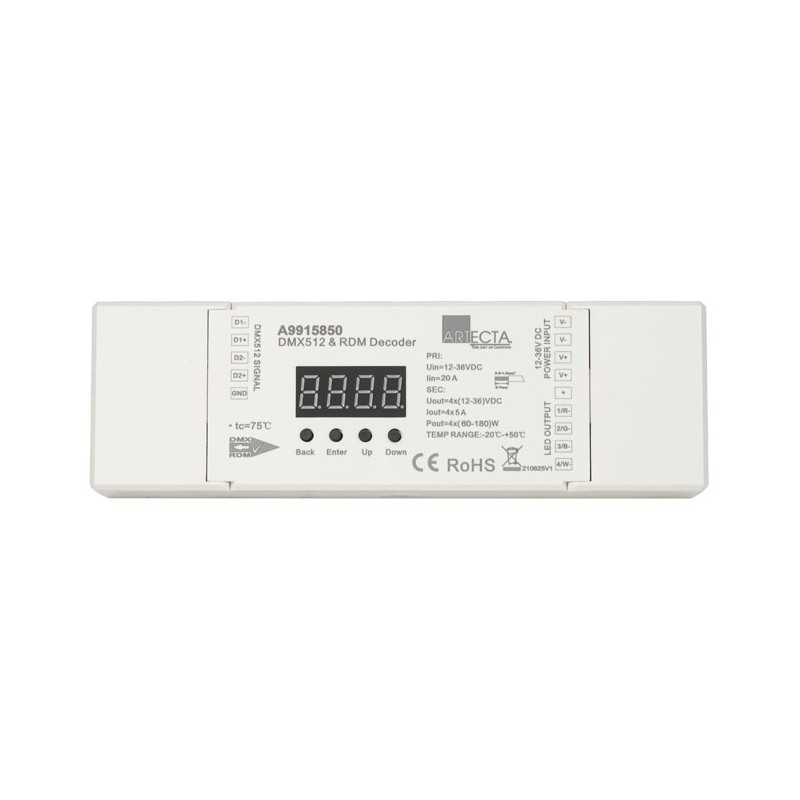 Artecta A9915850 - Play-III LED DMX Dimmer - 2