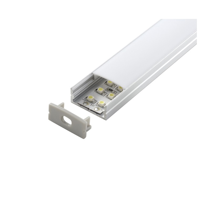 Artecta A9930095 - Profile LED aluminium + 2 Covers + 4 End Caps - 1