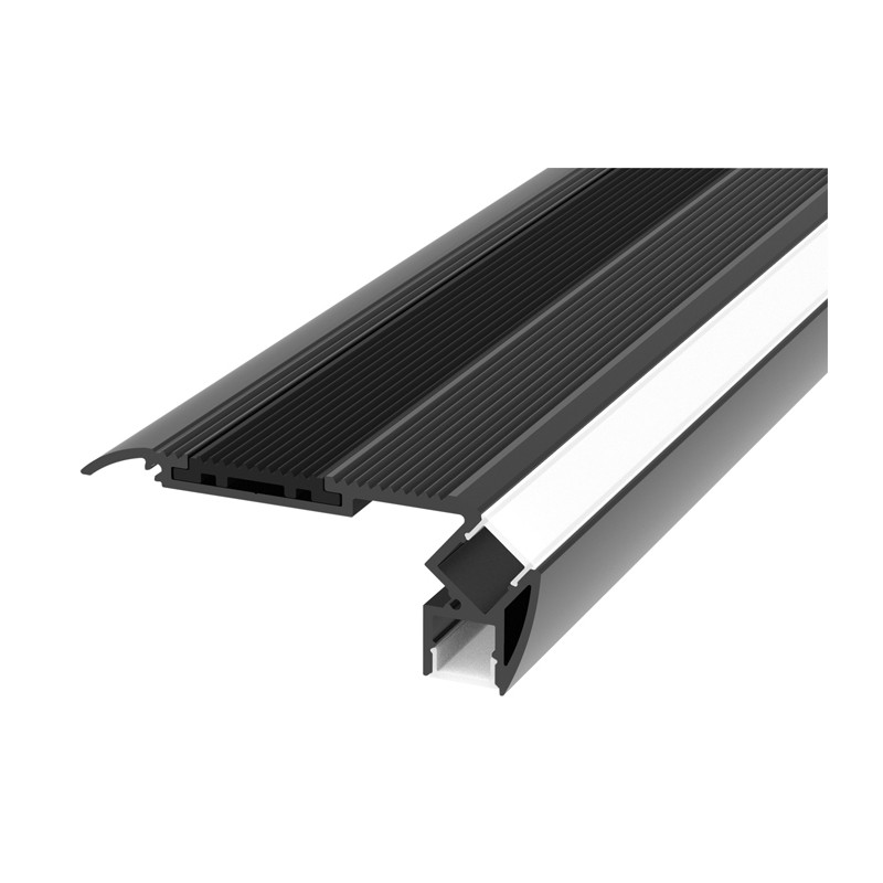 Artecta A9930414 - Profile Pro-Line for Stairs Black - 1