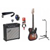 Gitara Elektryczna + Wzmacniacz 15W Tuner Zestaw 745 - 1
