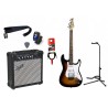 Gitara Elektryczna + Wzmacniacz 15W Tuner Zestaw 750 - 1