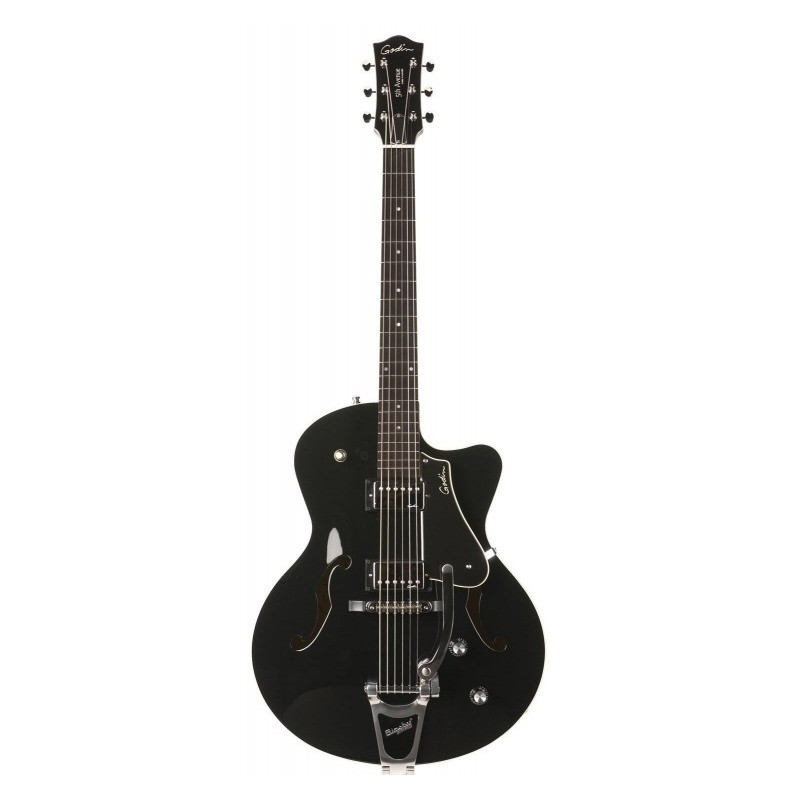 Godin 5th Avenue Uptown Black - Gitara elektryczna
