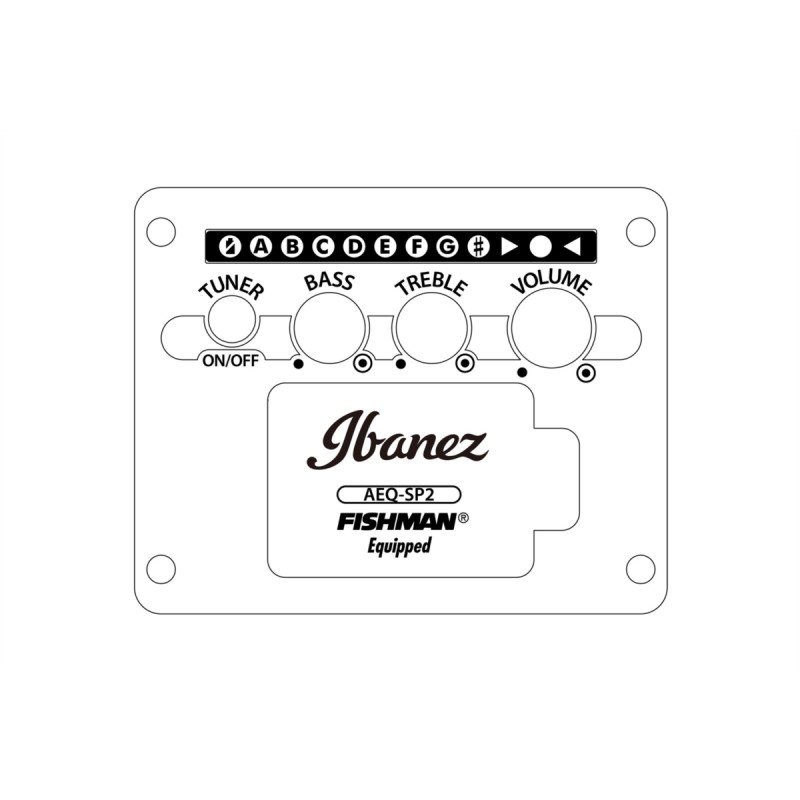 Ibanez AEWC400-AMS - gitara akustyczna - 12