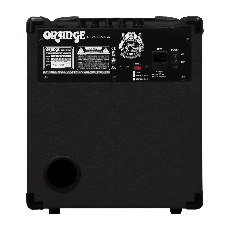 Orange CRUSH BASS 25 BK - Combo basowe 25W - 5