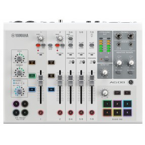 Yamaha AG08 WH - mikser audio do streamingu - 1