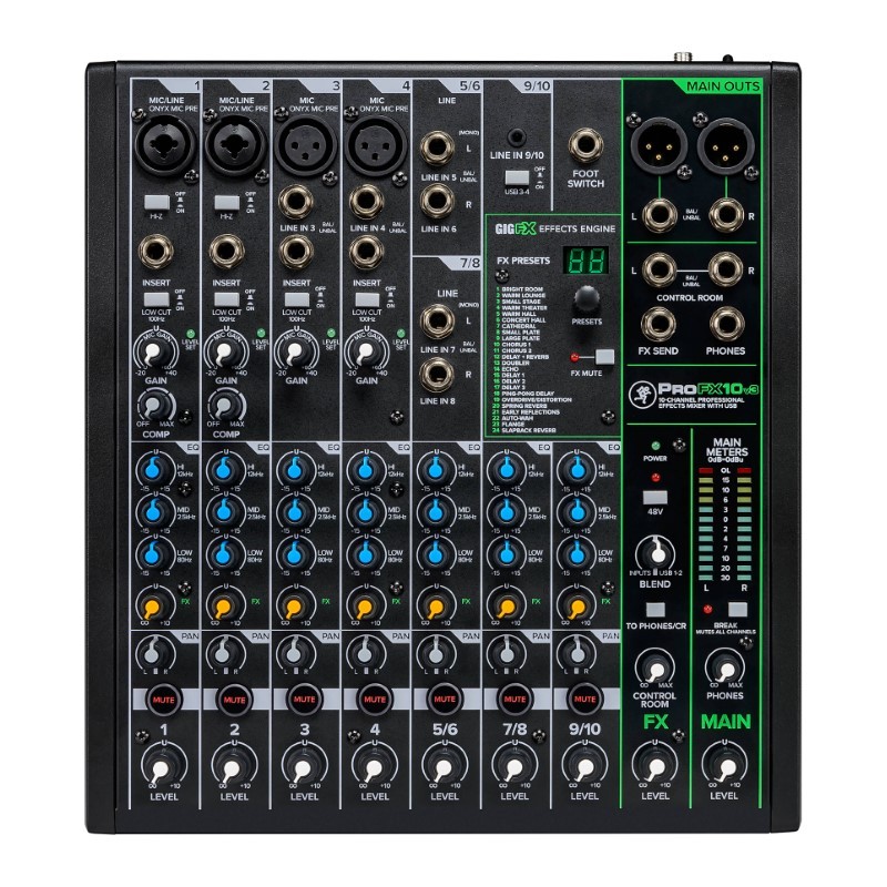 Mackie PROFX 10 V3 – mikser analogowy - 1