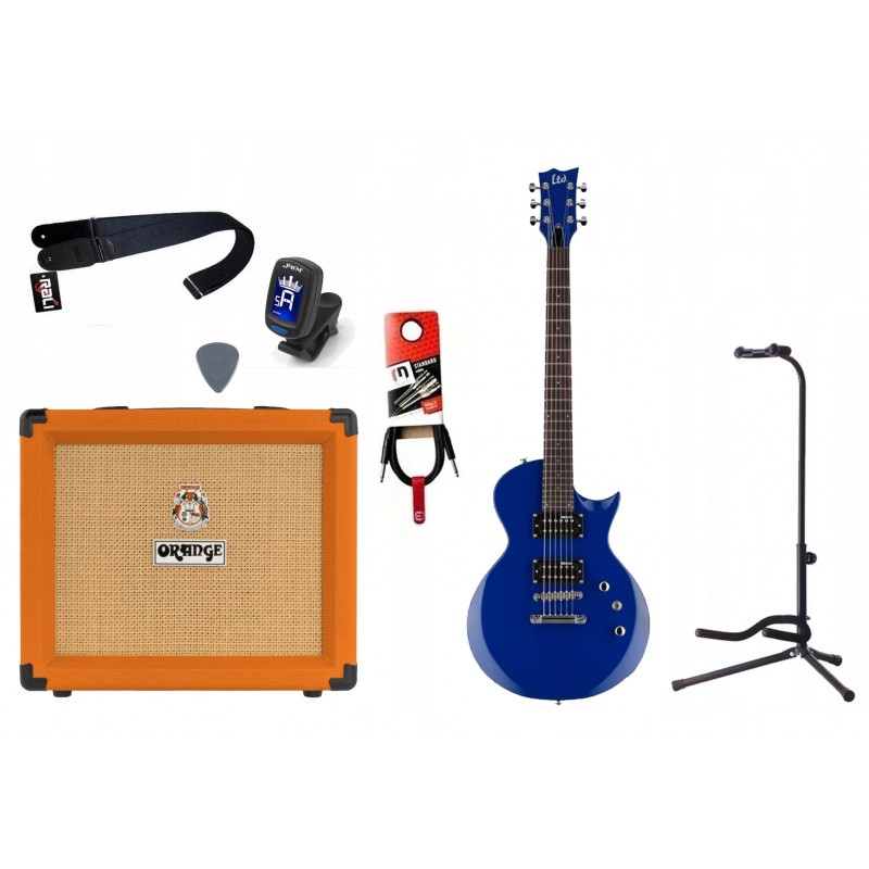 Gitara Elektryczna + Wzmacniacz 20W Tuner Zestaw 847 - 1