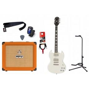 Gitara Elektryczna + Wzmacniacz 20W Tuner Zestaw 854 - 1