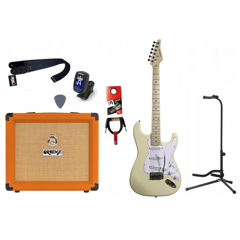 Gitara Elektryczna + Wzmacniacz 20W Tuner Zestaw 870 - 1