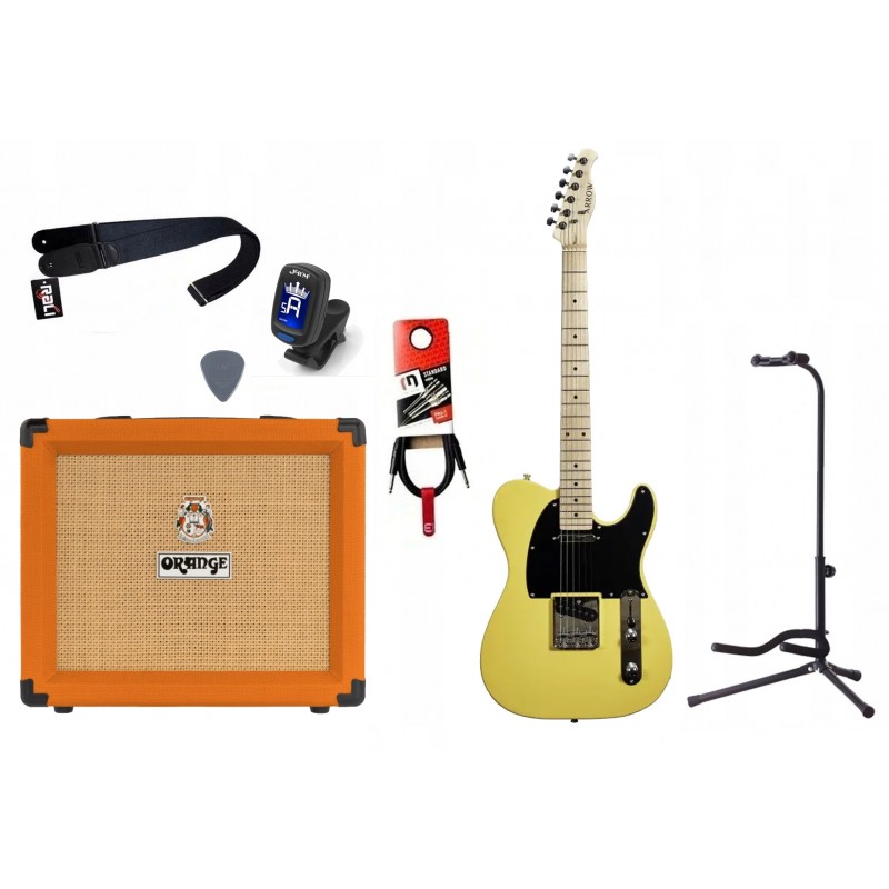 Gitara Elektryczna + Wzmacniacz 20W Tuner Zestaw 880 - 1