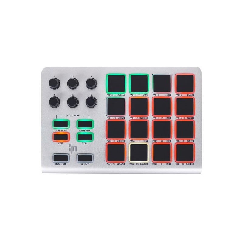 ESI Xjam - Pad kontroler DAW USB - 1