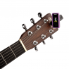 D'Addario Eclipse Headstock Tuner, Purple - stroik gitarowy - 3