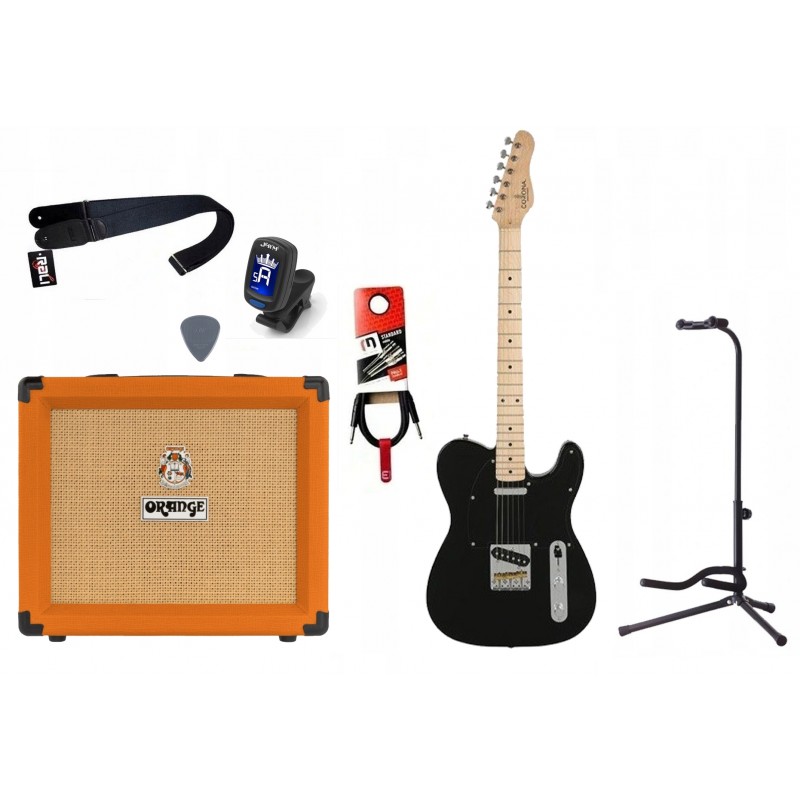 Gitara Elektryczna + Wzmacniacz 20W Tuner Zestaw 881 - 1