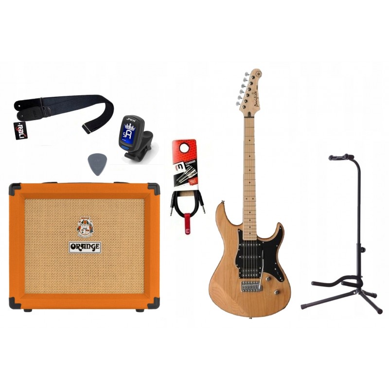 Gitara Elektryczna + Wzmacniacz 20W Tuner Zestaw 890 - 1