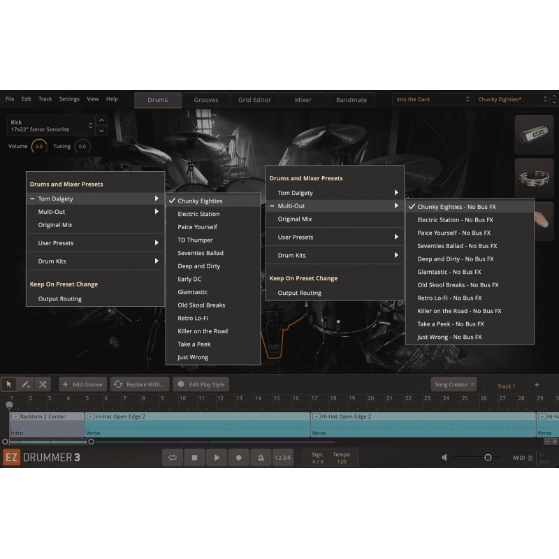 Toontrack Into the Dark EZX - bibliotek brzmień - 2