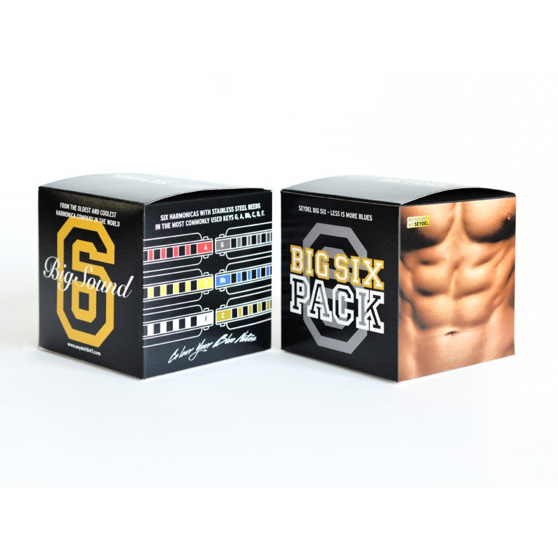 Seydel Big Six Pack - zestaw harmonijek ustnych - 6