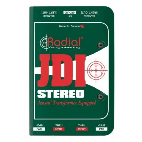 RADIAL PRO JDI Stereo - dibox pasywny