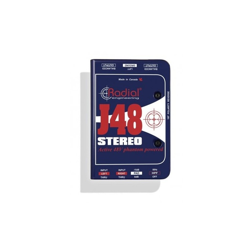 RADIAL PRO J48 Stereo - dibox aktywny