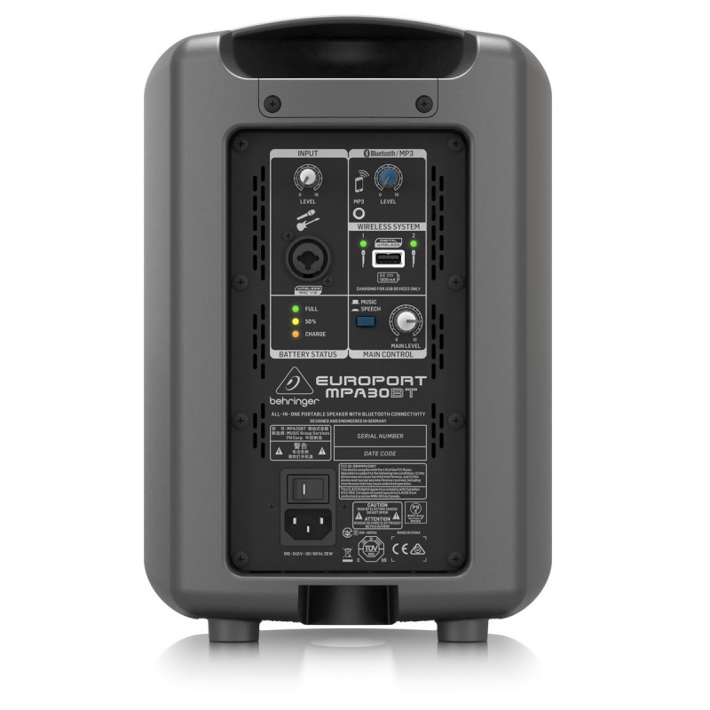 Behringer EUROPORT MPA30BT - zestaw nagłośnieniowy - 5