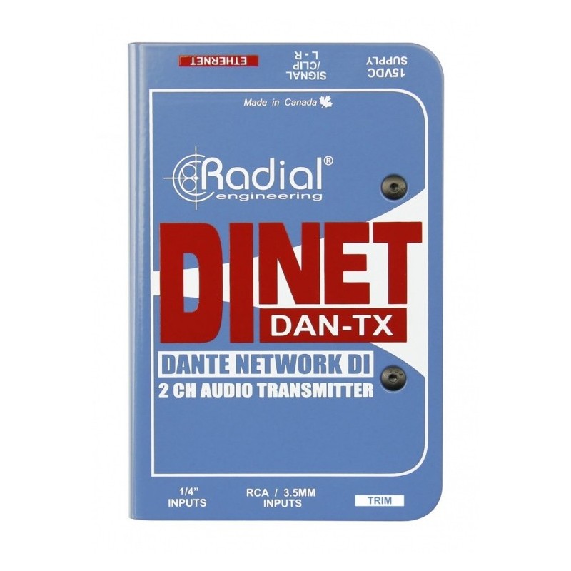 RADIAL PRO DiNET DAN-TX - nadajnik sieciowy Dante