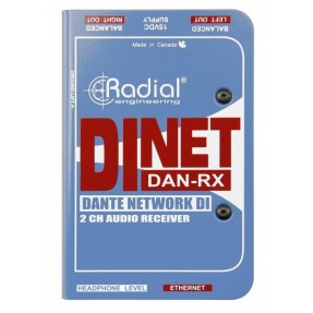 RADIAL PRO DiNET DAN-RX - odbiornik sieciowy Dante