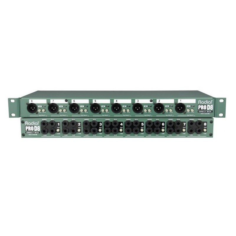 Radial Pro D8 - di-box rack