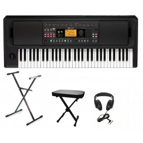 Keyboard Korg EK-50 L + Statyw + Ława + Słuchawki - 1