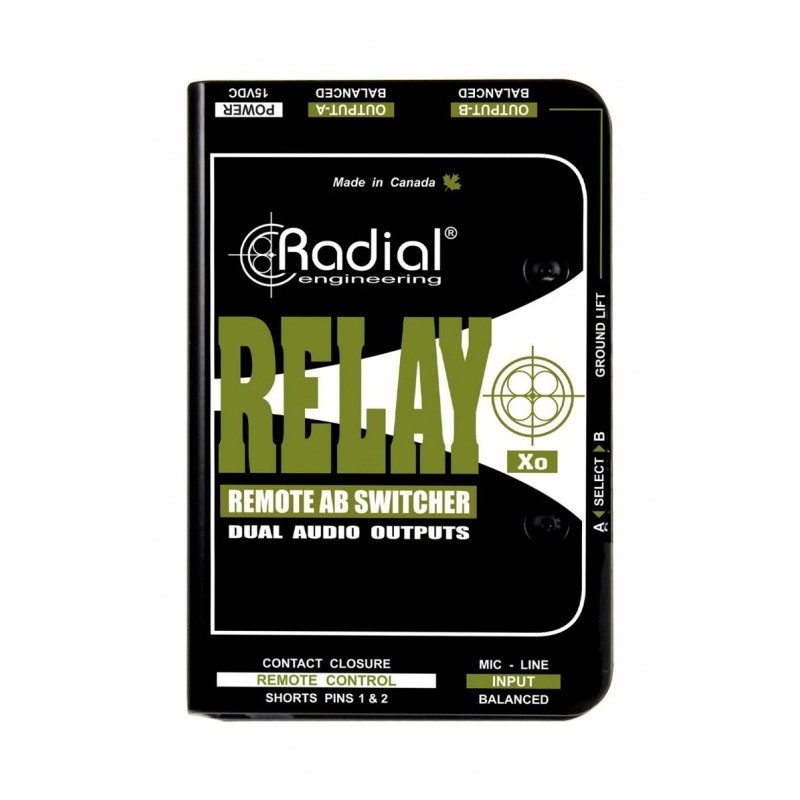 Radial Pro Relay Xo - Aktywny przełącznik wyjściowy